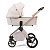 Коляска 2 в 1 Peppy Monaco Plus Beige рама бежевая